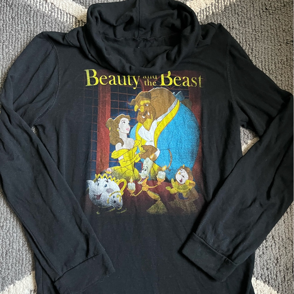 Disney Beauty And The Beast Long Sleeve - image 1